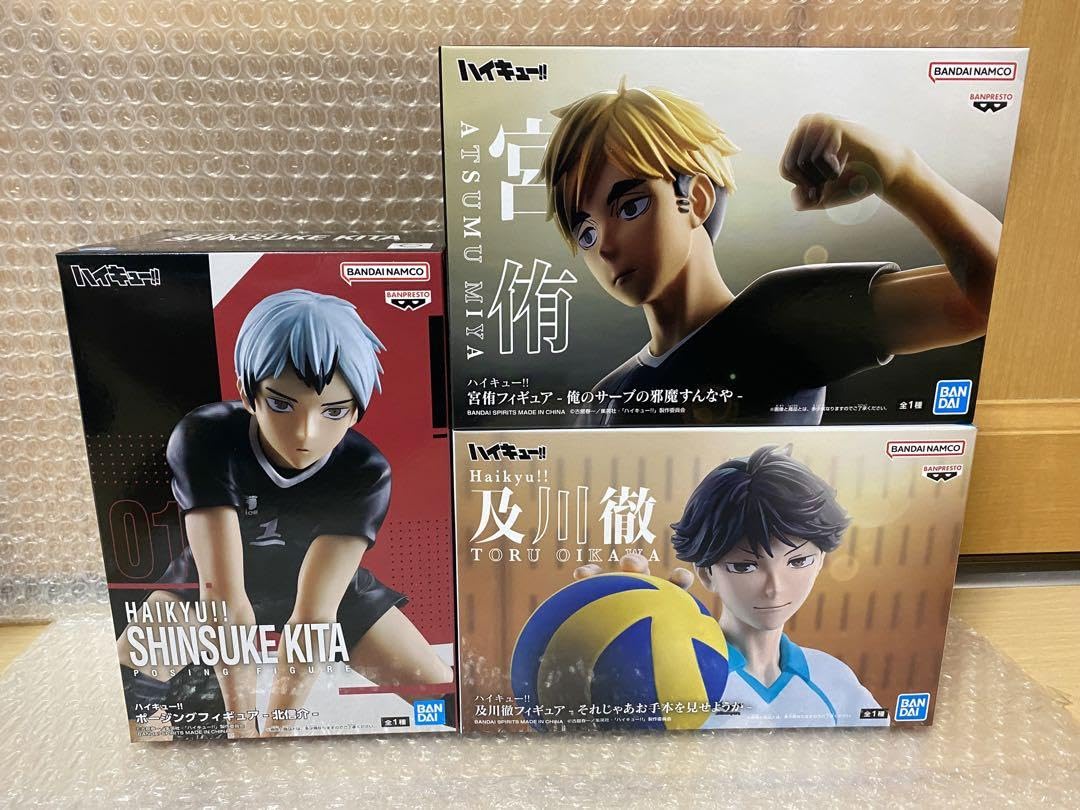 Amazon.co.jp: ハイキュー 宮侑 北信介 及川徹 フィギュア 売り